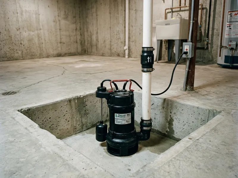 Sump Pump Installation Plumber in South Burlington, VT